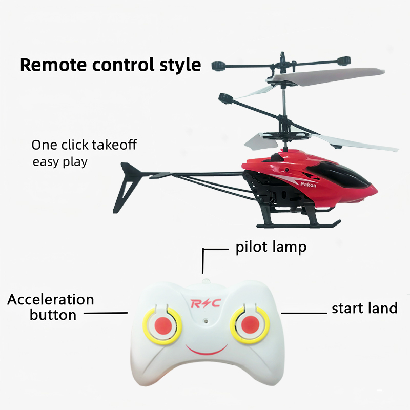 Rc Helicopter Large - Mini-Drohne, wiederaufladbar, Mini-RC-Drohne, ferngesteuert, sicher, sturzsicher,