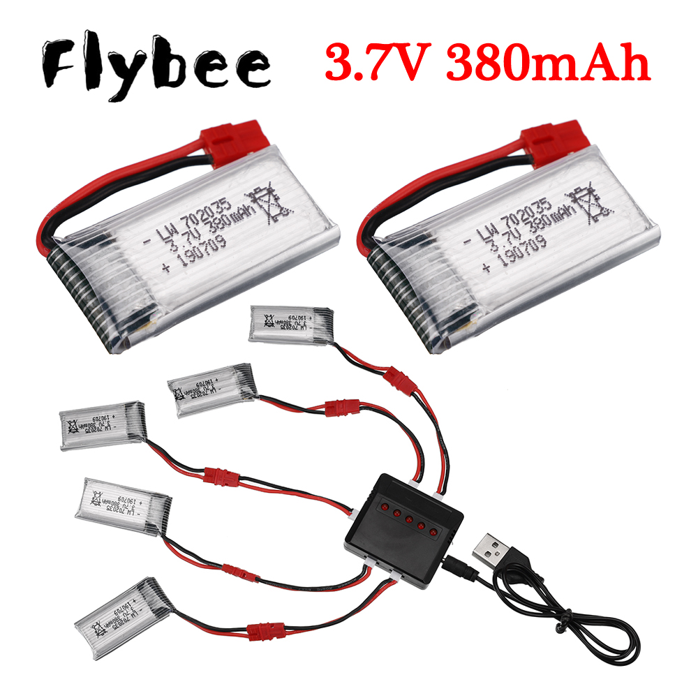 Rc Helicopter Battery - 3,7 V 380mAh Lipo batterie mit