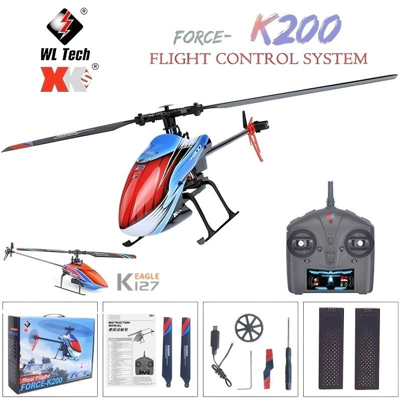 Rc Helicopter Gyro - WLtoys RC Hubschrauber K200 K127 2,4