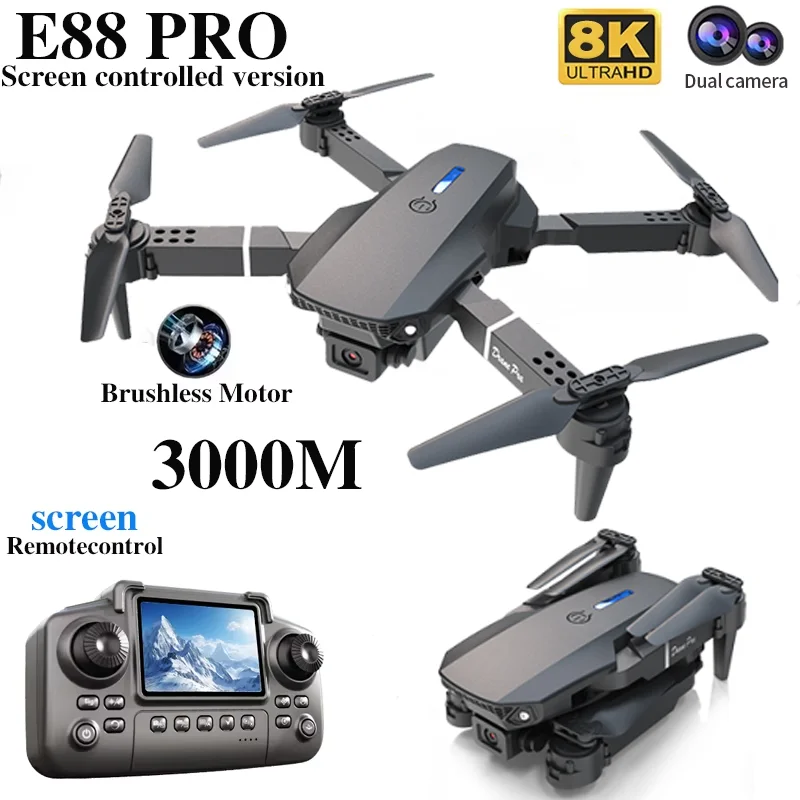 Professionelle E88 PRO Drohne  – Rc Helicopter Case Bewertung und Preis