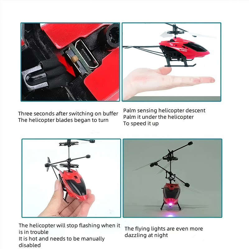 Mini-Drohne, wiederaufladbar,  – Rc Helicopter Large Bewertung und Preis