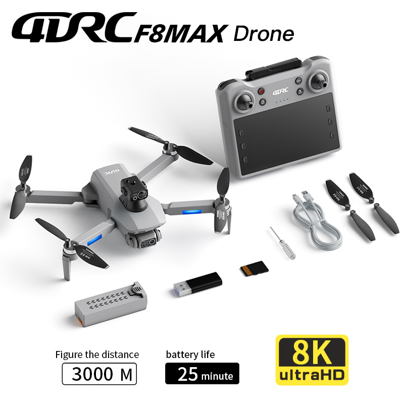 F8 MAX GPS-Drohne, professione – Rc Helicopter Case Bewertung und Preis